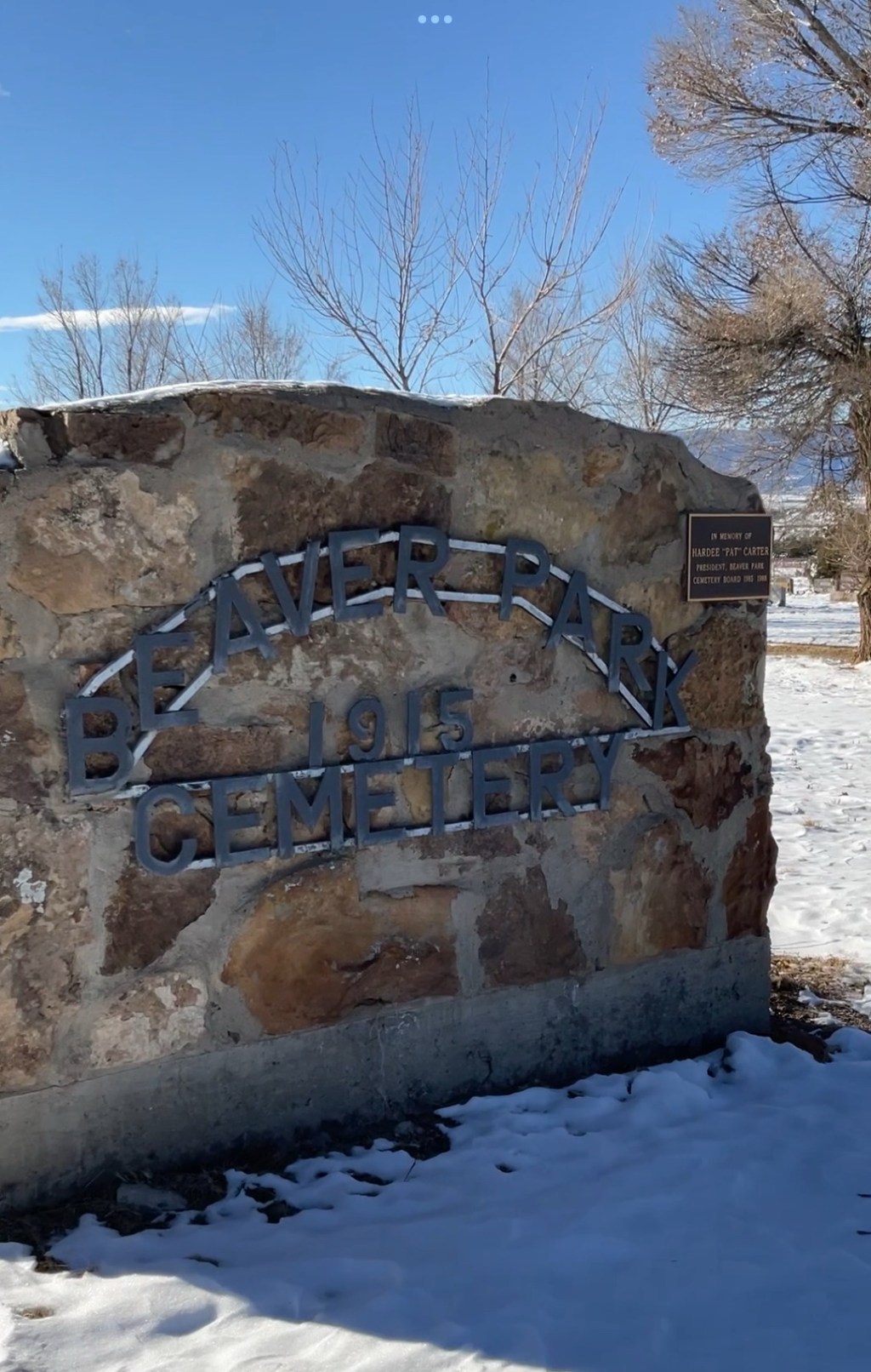 Beaver Park Cemetery, Penrose,&nbsp;Colorado