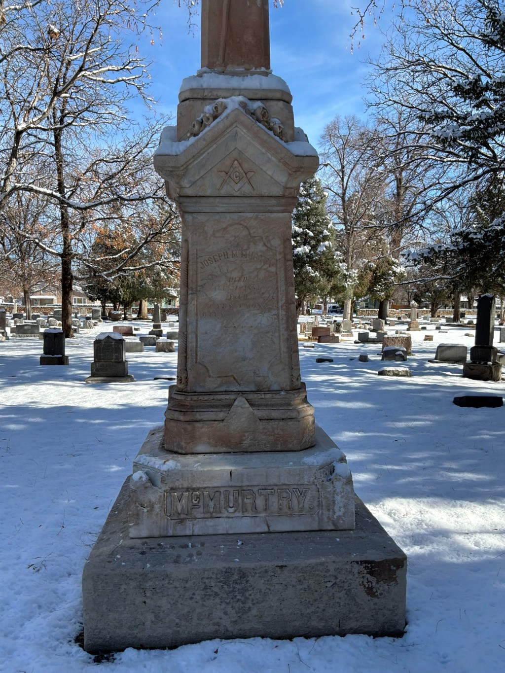 Joseph McMurtry, Mountain View Cemetery, Pueblo,&nbsp;Colorado