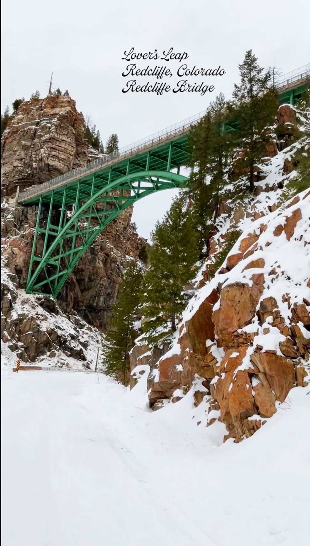 Lover’s Leap, Red Cliff,&nbsp;Colorado