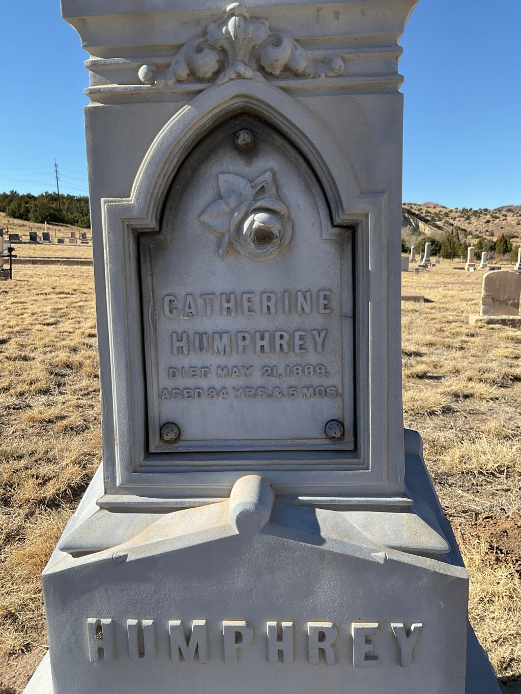 Catherine Humphrey, Greenwood Cemetery, Canon City,&nbsp;Colorado