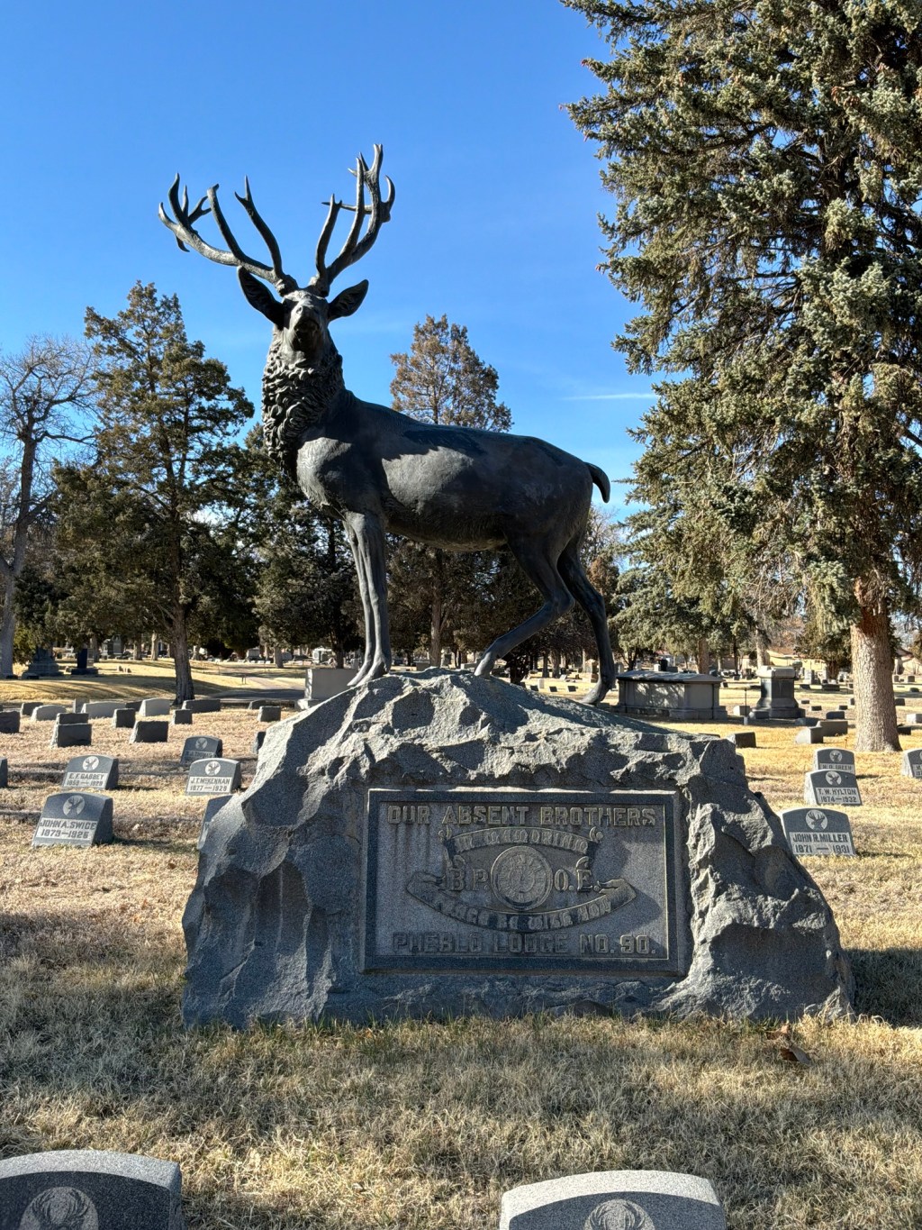 Pueblo Elks Rest, Roselawn Cemetery, Pueblo,&nbsp;Colorado